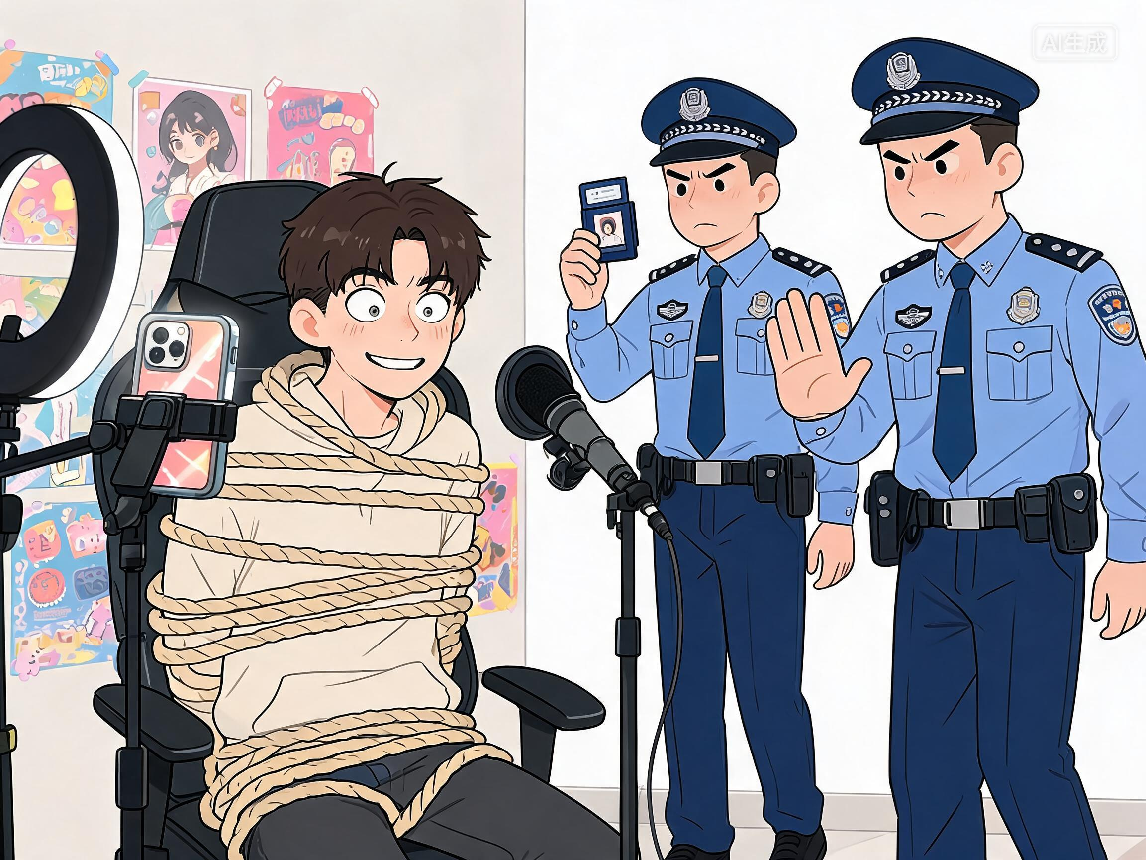 直播摆拍“绑架”被查处 网络谣言典型案例通报