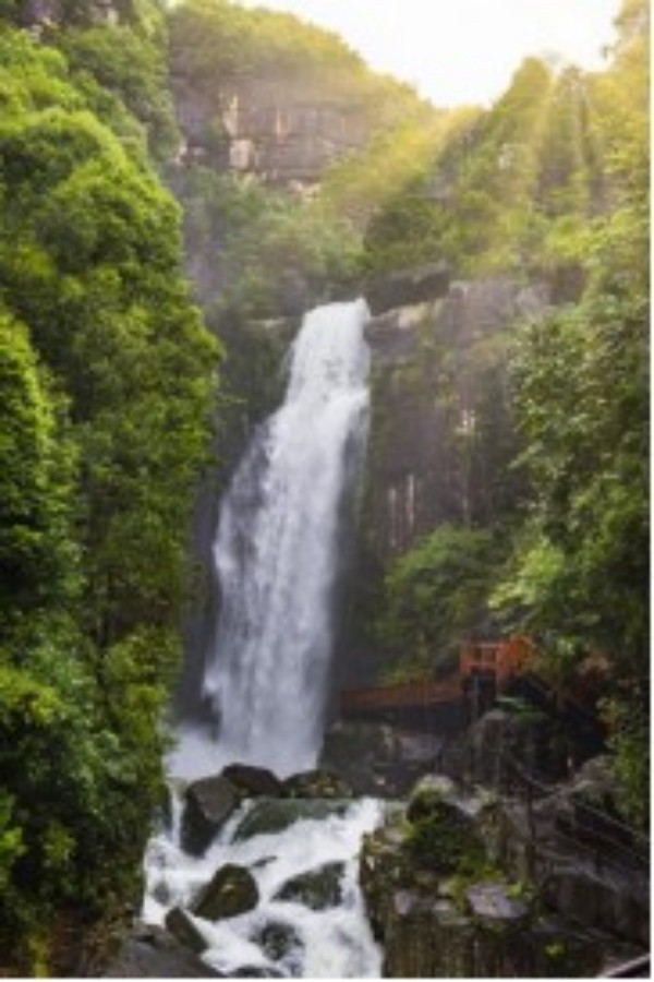 柘荣县乍洋乡青山连绵、畲村静谧，古韵悠长，在此无需追赶行程，静静感受便会被自然与时光治愈。