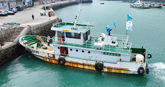福建连江：打通快递入岛“最后一海里”