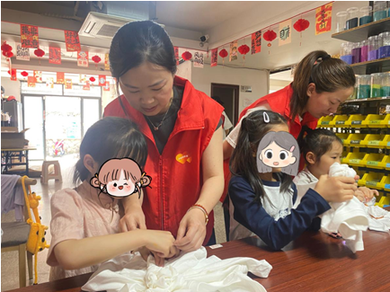 平安产险宁德中心支公司：蓝白染童心 非遗传文化