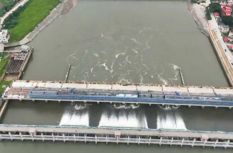 “飞阅”九龙江丨北溪水闸改建工程建设正酣