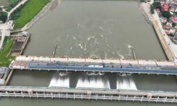 “飞阅”九龙江丨北溪水闸改建工程建设正酣