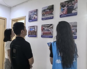 福州安泰街道：参观禁毒工作站 筑牢全民防毒墙