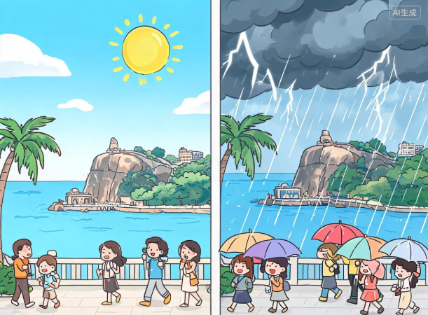 厦门今日天气晴好 明起有雷阵雨