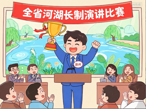 全省河湖长制演讲比赛 泉州选手斩获佳绩