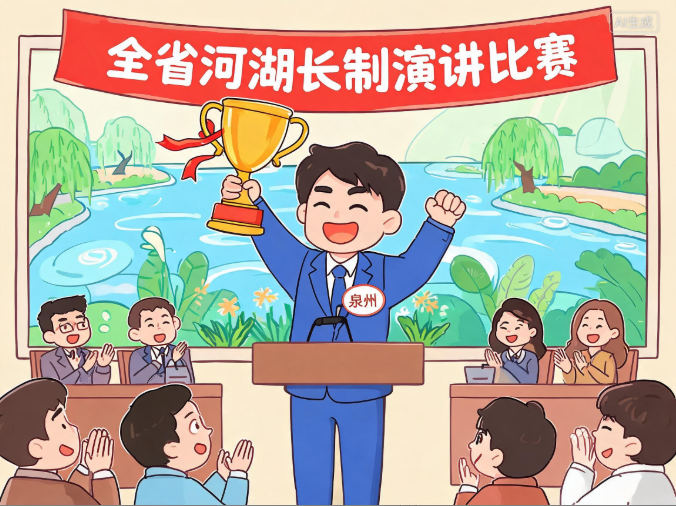全省河湖长制演讲比赛 泉州选手斩获佳绩