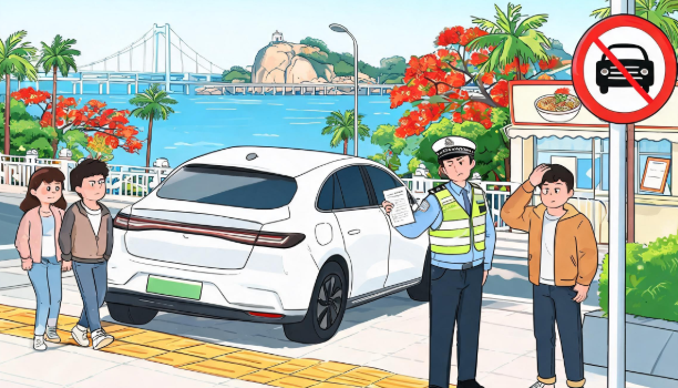 厦门专项整治乱停车等行为