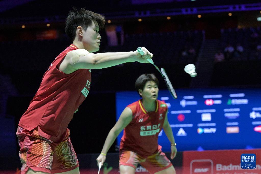 羽毛球——新加坡公开赛：刘圣书/谭宁晋级女双决赛