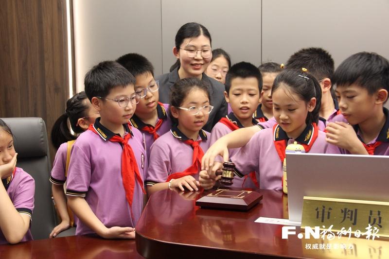 福州各级法院举办丰富多彩的六一主题开放日活动
