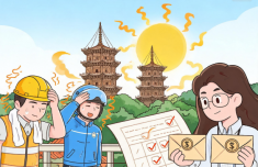 泉州高温津贴启动核算发放