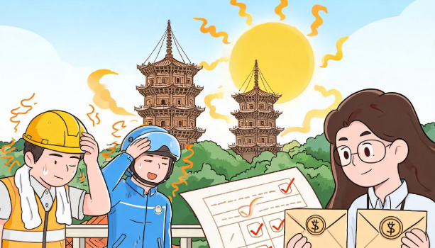 泉州高温津贴启动核算发放