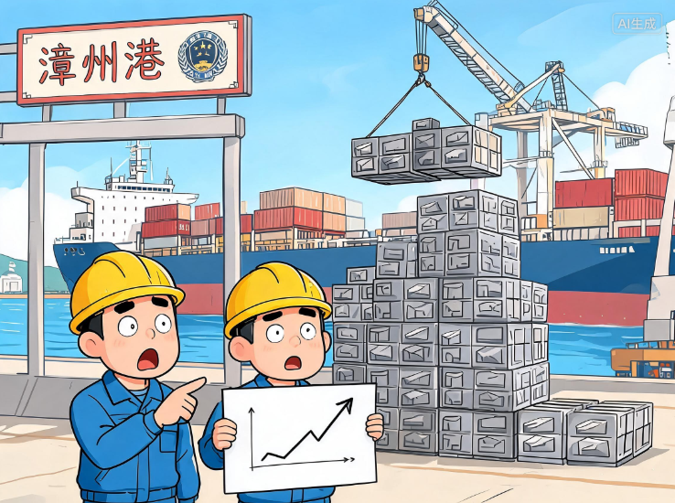 漳州锡产品单次进口量创新高