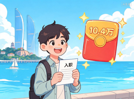 厦门：新引进人才生活补贴 最高10.4万元