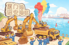 厦门港诏安港区进港航道一期工程开工建设