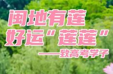 闽地有莲，好运“莲莲”——致高考学子
