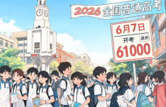 2026年全国普通高考7日起举行 泉州6.1万名考生赴考