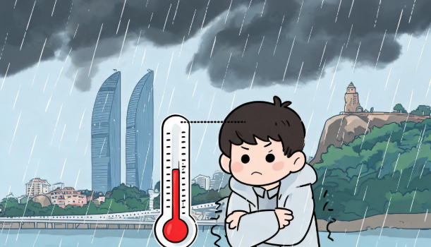 厦门今起进入“雨雨雨”模式 气温总体呈下降态势