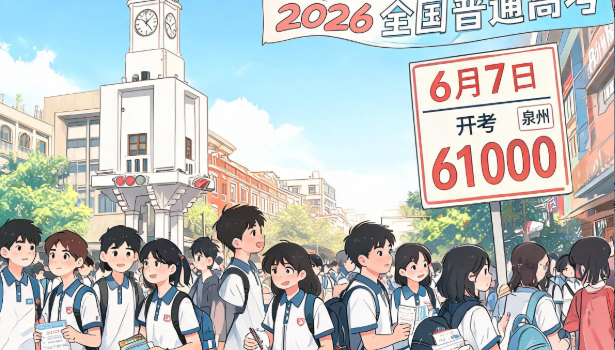 2026年全国普通高考7日起举行 泉州6.1万名考生赴考