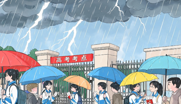 高考期间，全省多阵雨或雷阵雨