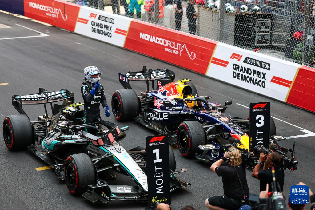 F1摩纳哥大奖赛：安东内利夺冠
