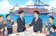泉州最大外贸集装箱船建造项目签约