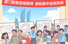 厦门首个配售型保障性住房项目首批集中选房启动