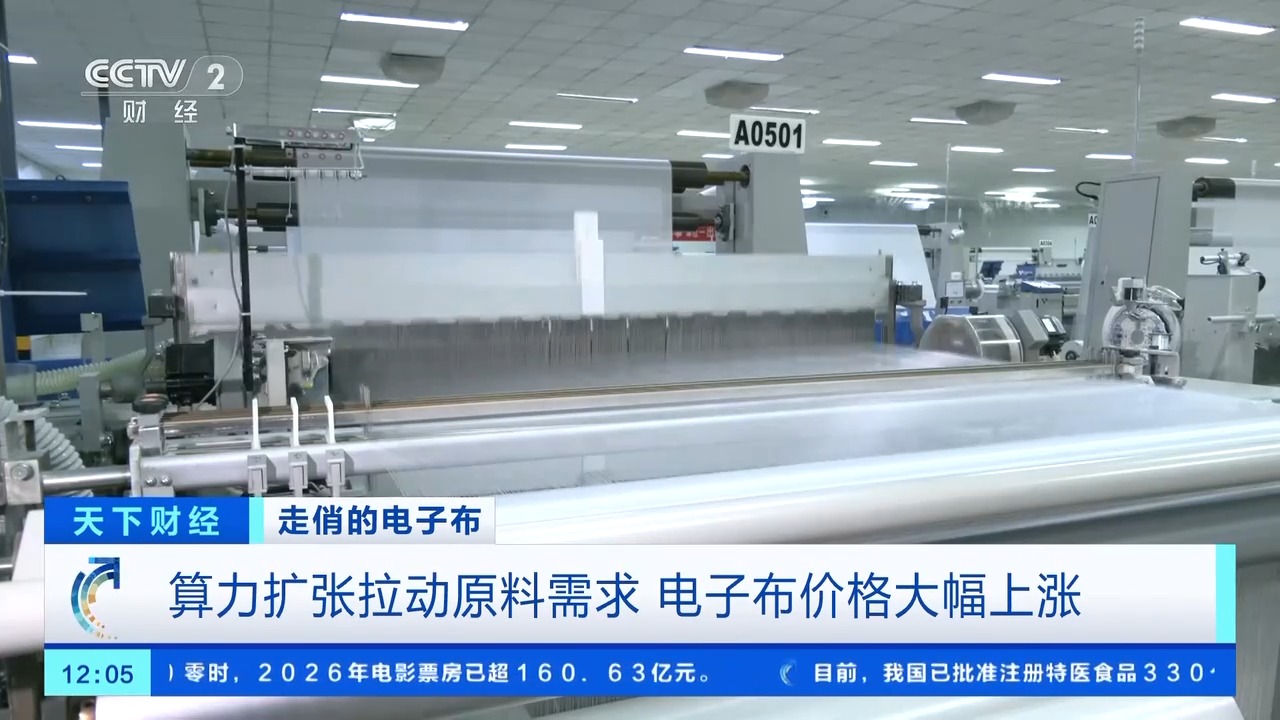 价格翻倍、排产周期超两月 电子布成算力新布局