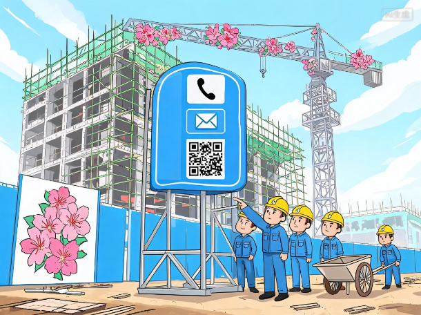 漳州在建工地全面设立工程举报投诉牌