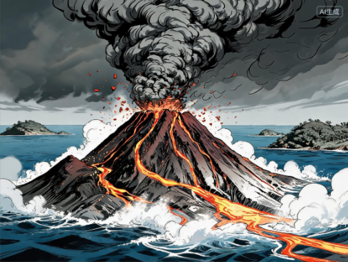 印尼一火山持续高度活跃