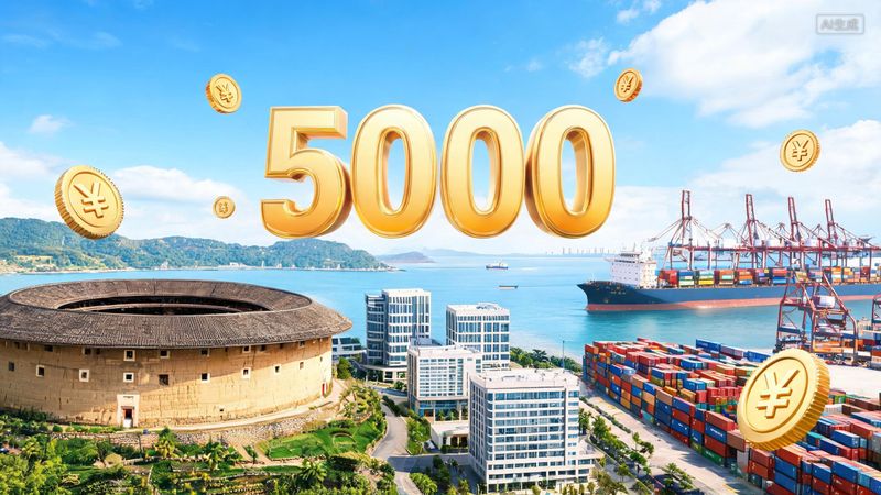 今年1-5月福建民营企业进出口破5000亿元