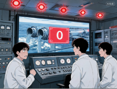 日本核污染水排海因异常警报停止