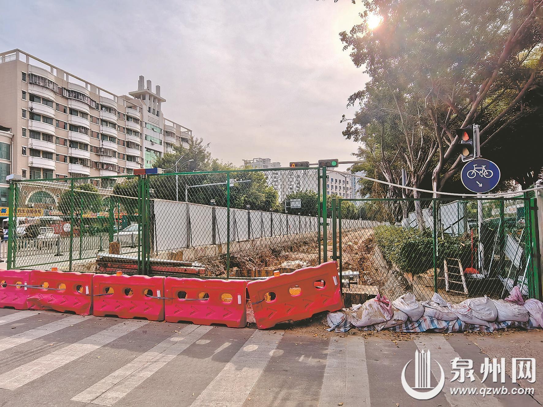 泉州市区东湖街：雨水箱涵改造 工期预计一年