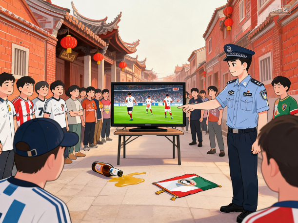 世界杯来了 泉州警方提醒：别因这些事“犯规”