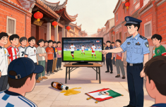 世界杯来了 泉州警方提醒：别因这些事“犯规”
