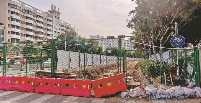 泉州市区东湖街：雨水箱涵改造 工期预计一年