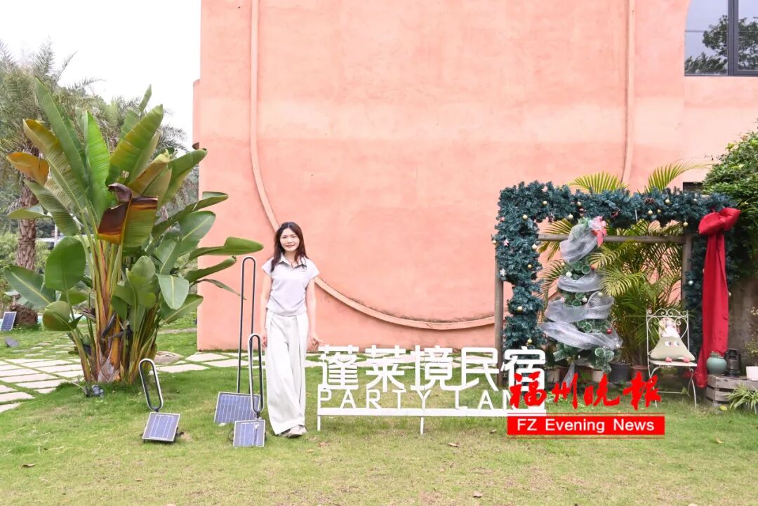 蓬莱境民宿成为当地人气爆棚的“明星打卡点。