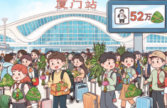 端午假期 厦门火车站预计发送旅客52万人次