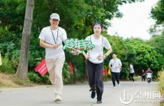 溪畔追风 青春逐光 晋江举办人才跑步活动