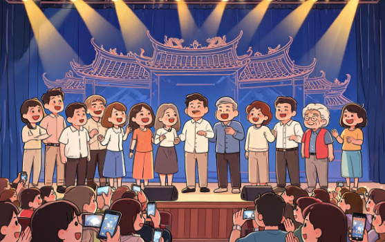 泉州市大众影视演员公益培训班汇报演出精彩上演