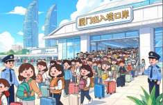 今年来厦门口岸出入境客流创历史同期新高