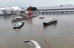 共护蔚蓝海岸 闽浙开展船舶溢油应急联合演习