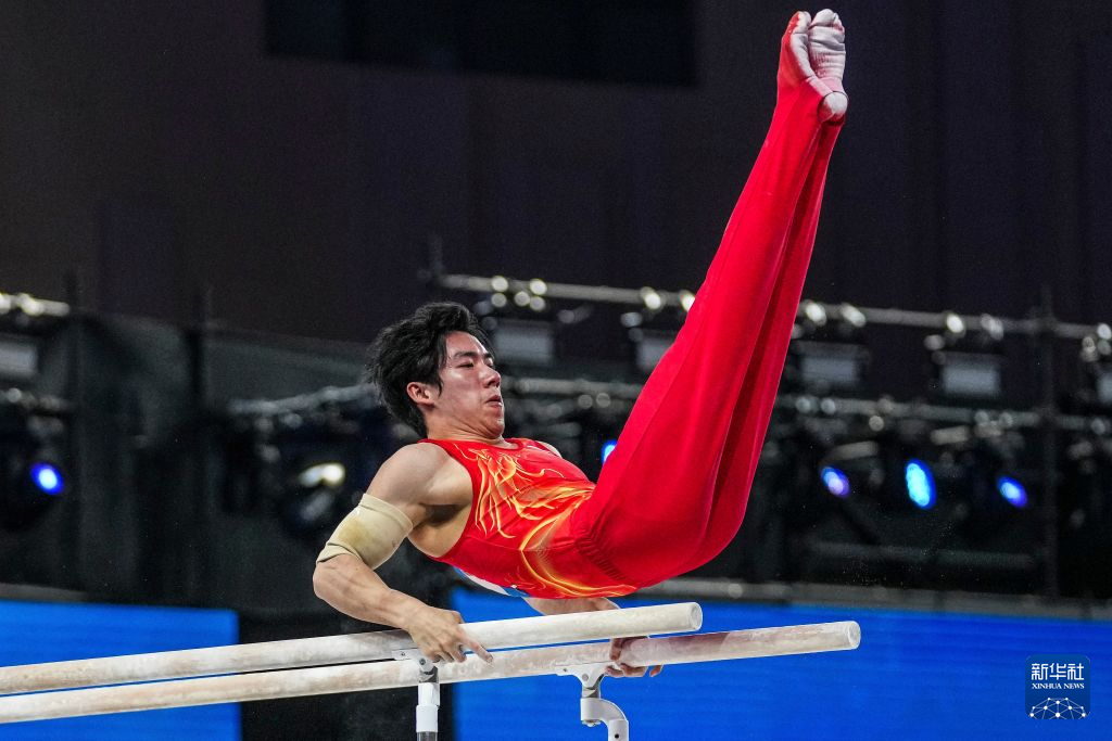 亚洲体操锦标赛:张博恒夺得男子双杠冠军