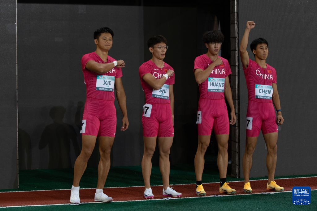 亚洲接力锦标赛：中国队夺得男子4X100米冠军