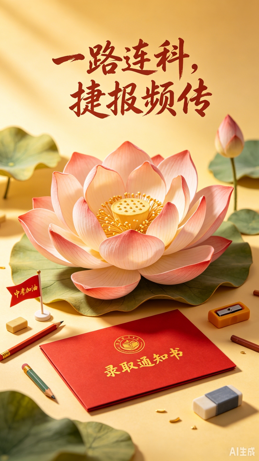落笔“生花”，前程似锦！