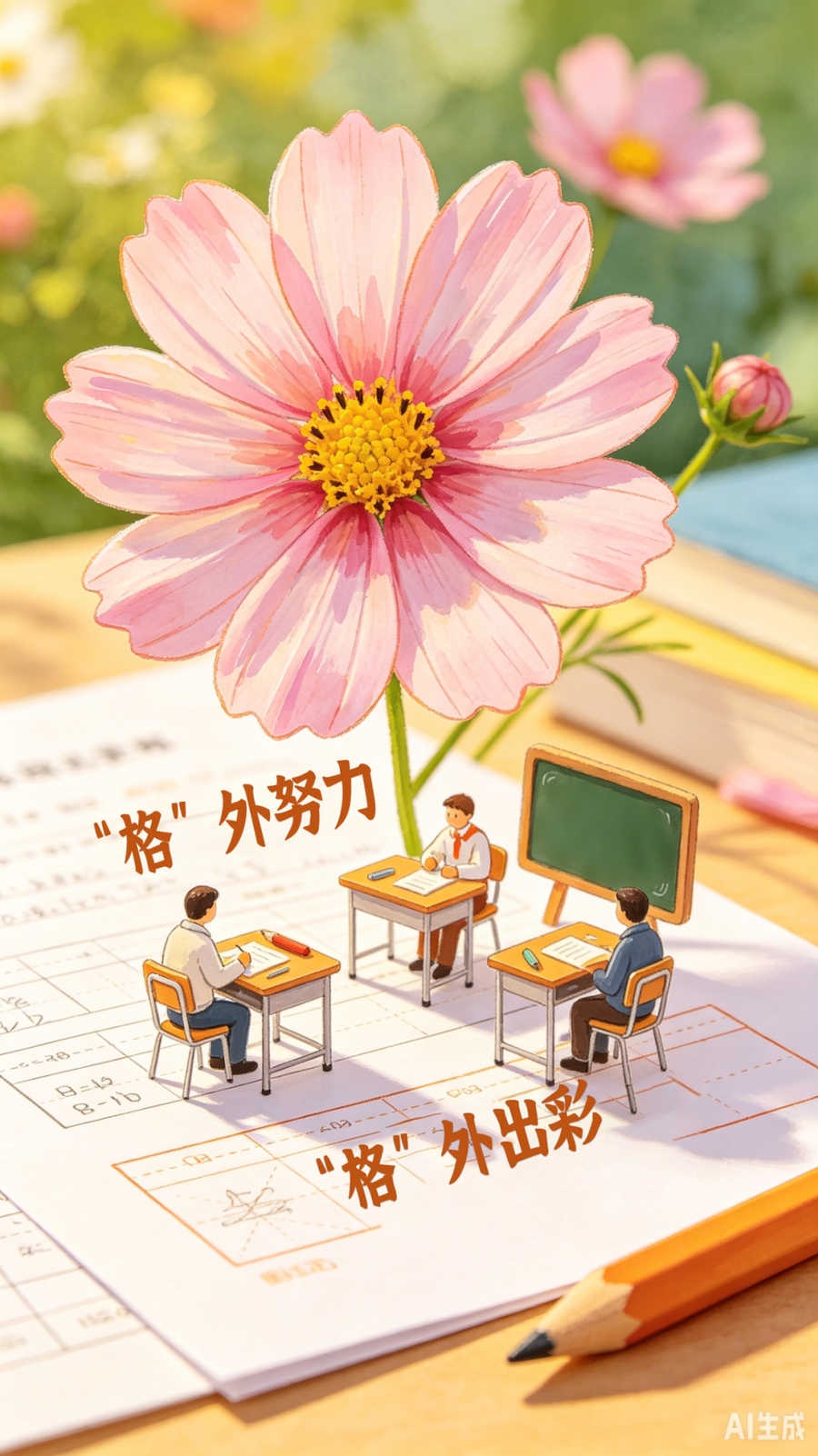 落笔“生花”，前程似锦！