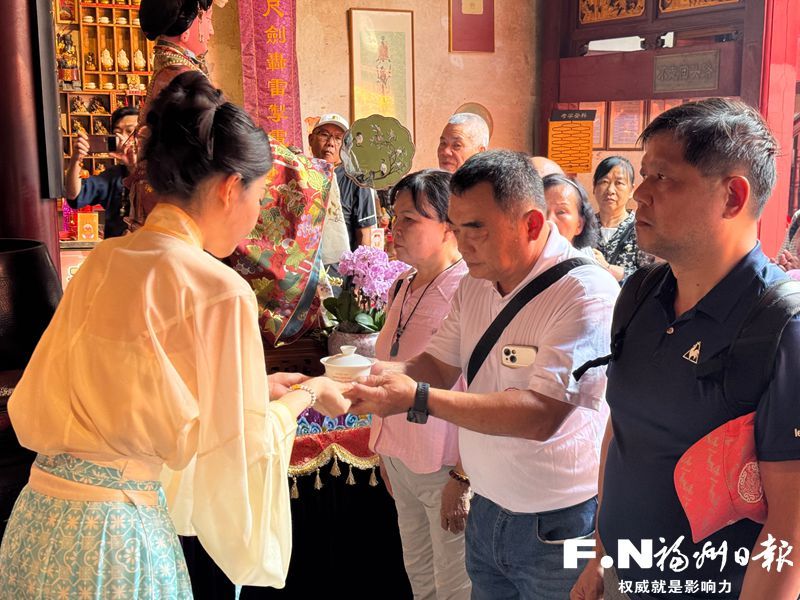 ​百余台胞来榕共祭妈祖 民俗交流续写两岸同源情
