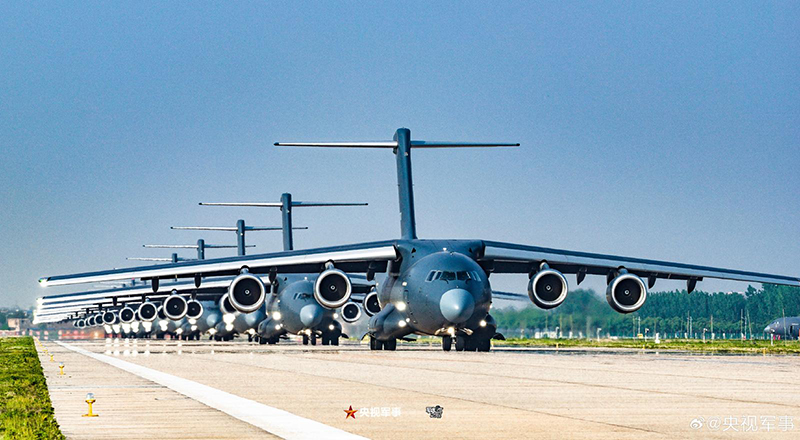 运－20即将迎来列装空军十周年，一组高清大图带你多角度直击运－20硬核大场面！