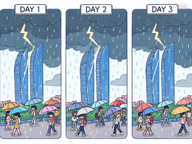 厦门今起三天仍多雷阵雨 气温继续攀高