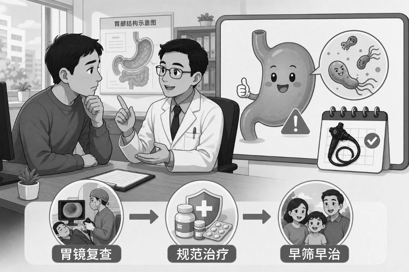 胃痛好了，不等于胃病好了：一次迟到的胃镜复查