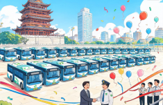 漳州30辆新能源公交车交付使用